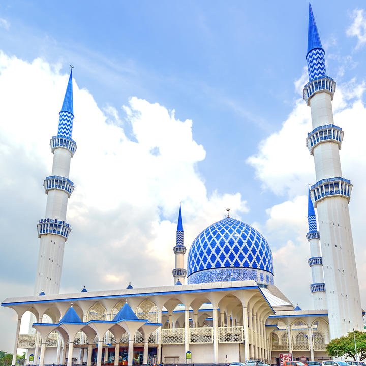 Masjid Biru dari Malaysia