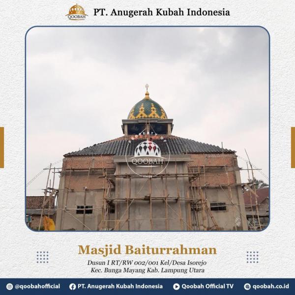 Masjid Baiturrahman Lampung - Qoobah (1)