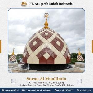 Masjid Surau Al Muallimin Belitung - Qoobah (1)