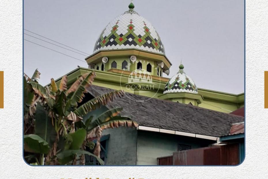 Masjid Jami' Daruttaqwa Barito - jual kubah masjid di kalimantan tengah harga kubah masjid di kalimantan tengah