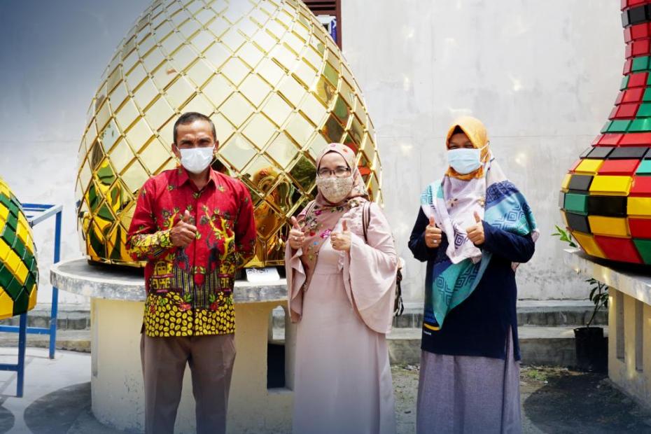 jual kubah masjid enamel