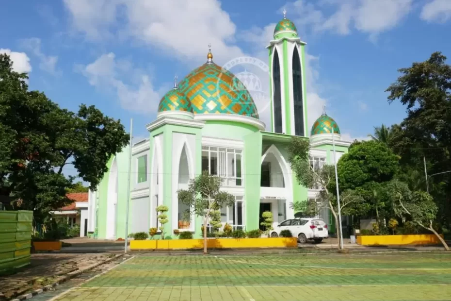 kubah masjid bahan enamel