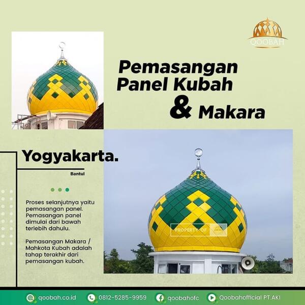 kubah masjid as-salam, banguntapan, bantul, yogyakarta (1)
