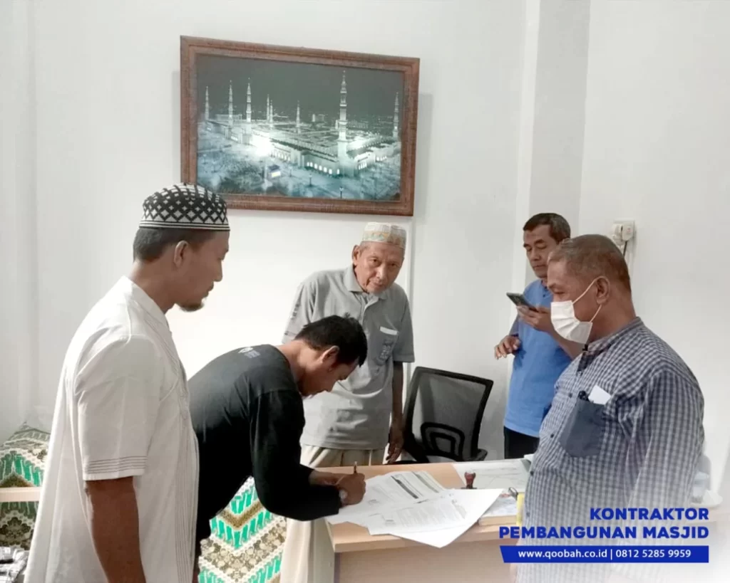 kesalahan memilih kontraktor kubah masjid