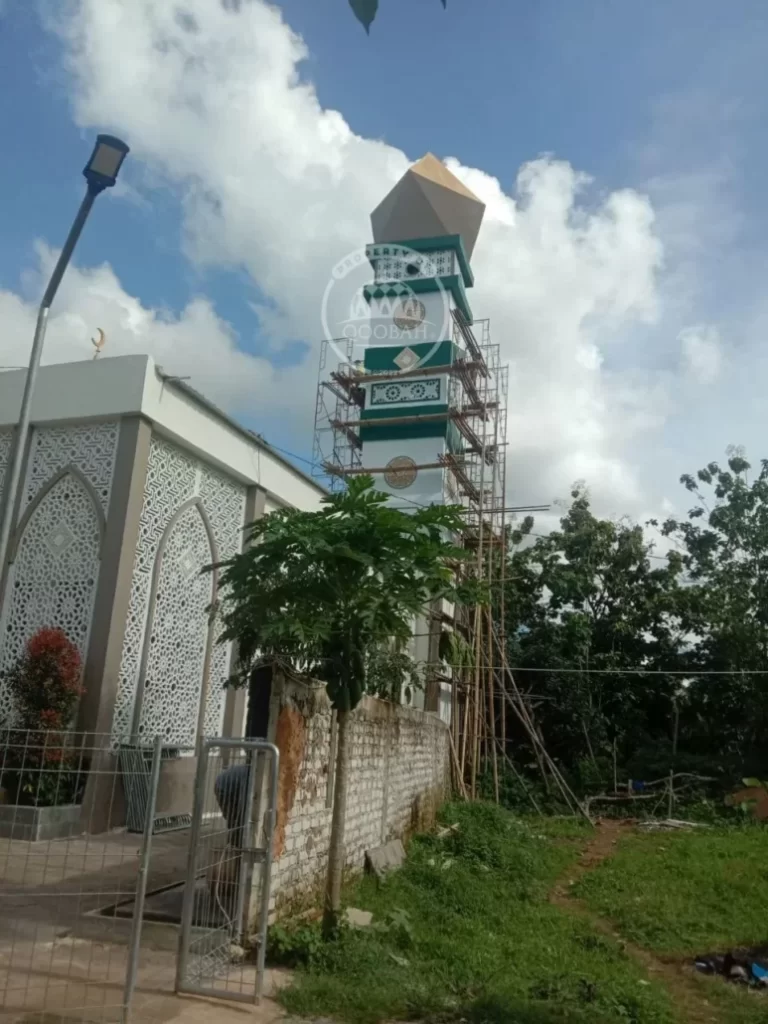 kubah menara masjid