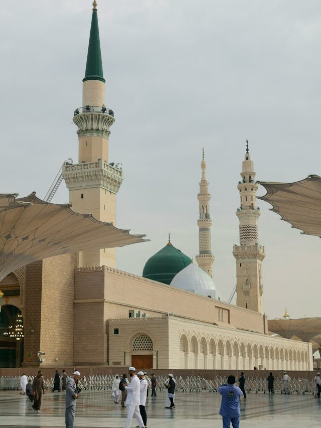 kubah hijau masjid nabawi HD