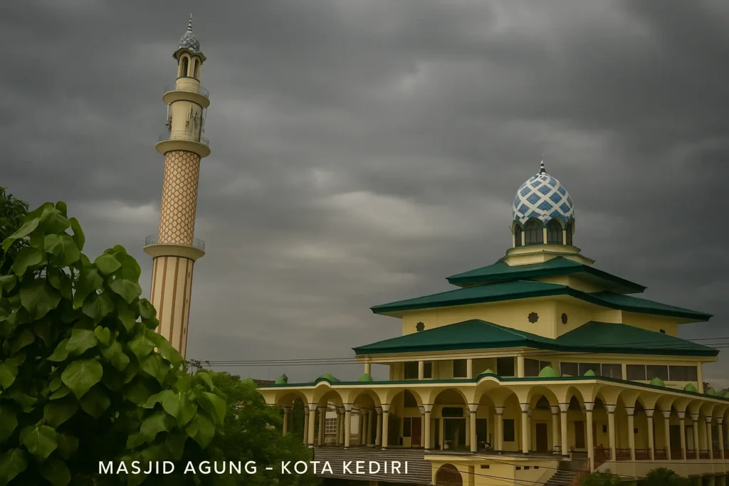 masjid agung kota kediri