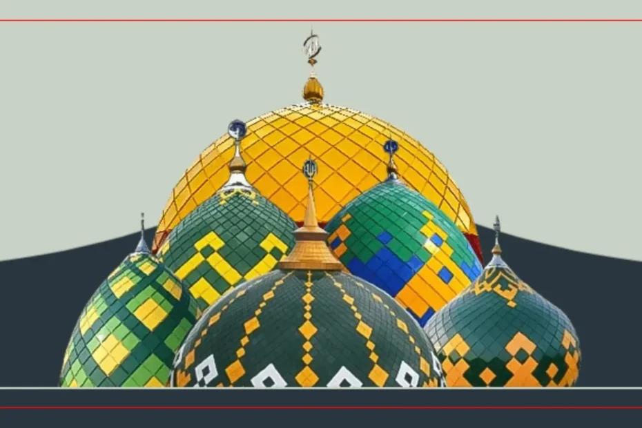 bentuk kubah masjid