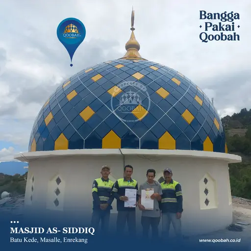 Ggaleri qoobah - proyek kubah masjid enrekang