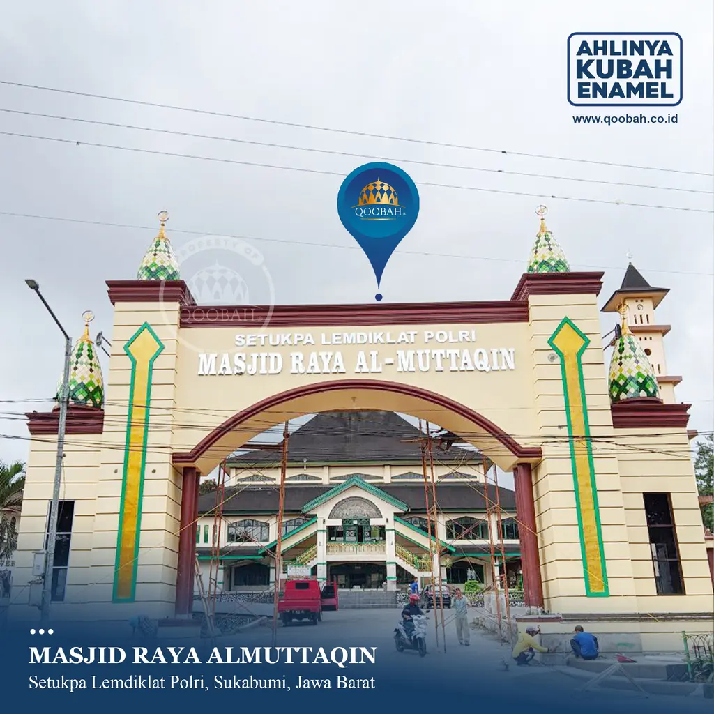 proyek kubah masjid sukabumi