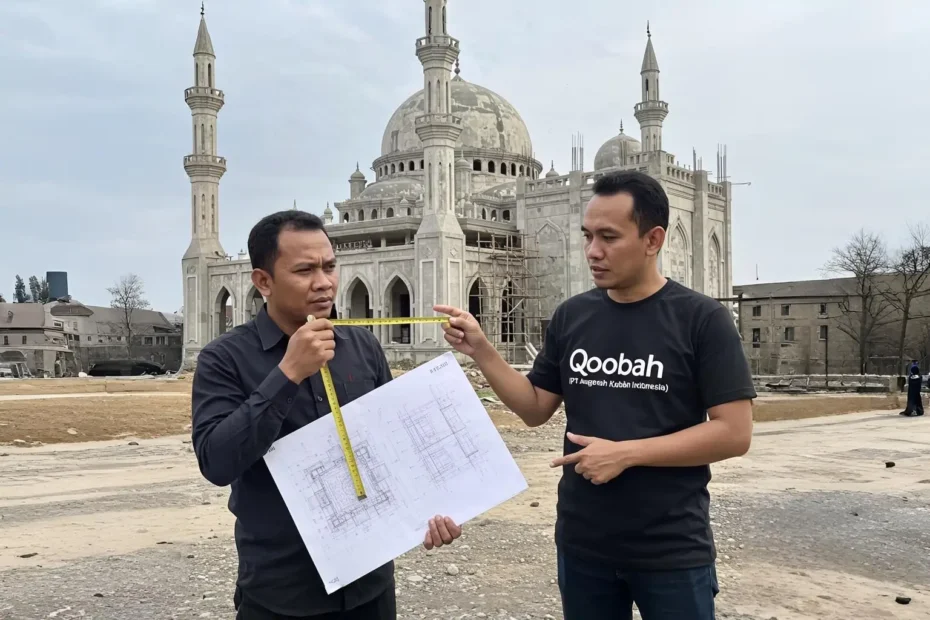 cara menentukan ukuran kubah masjid yang ideal