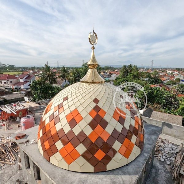 cara pemesanan kubah masjid