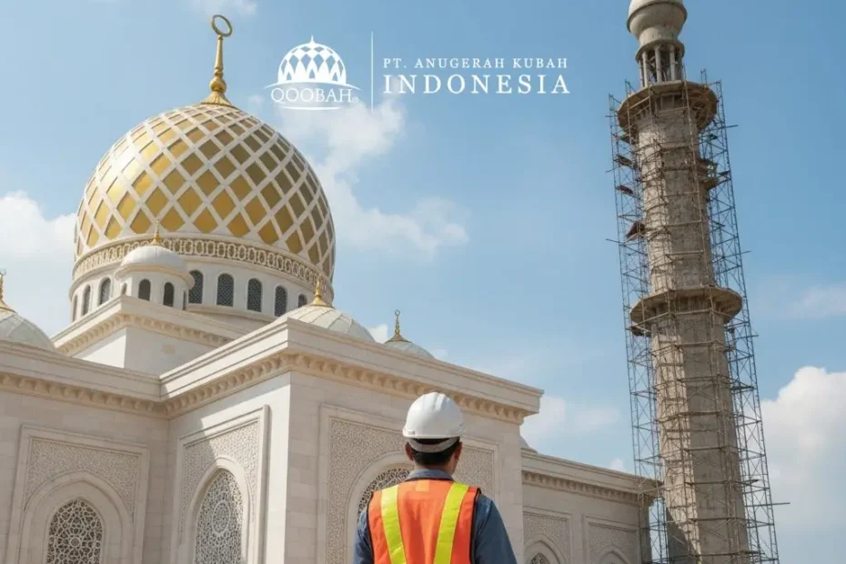 harga menara masjid per meter