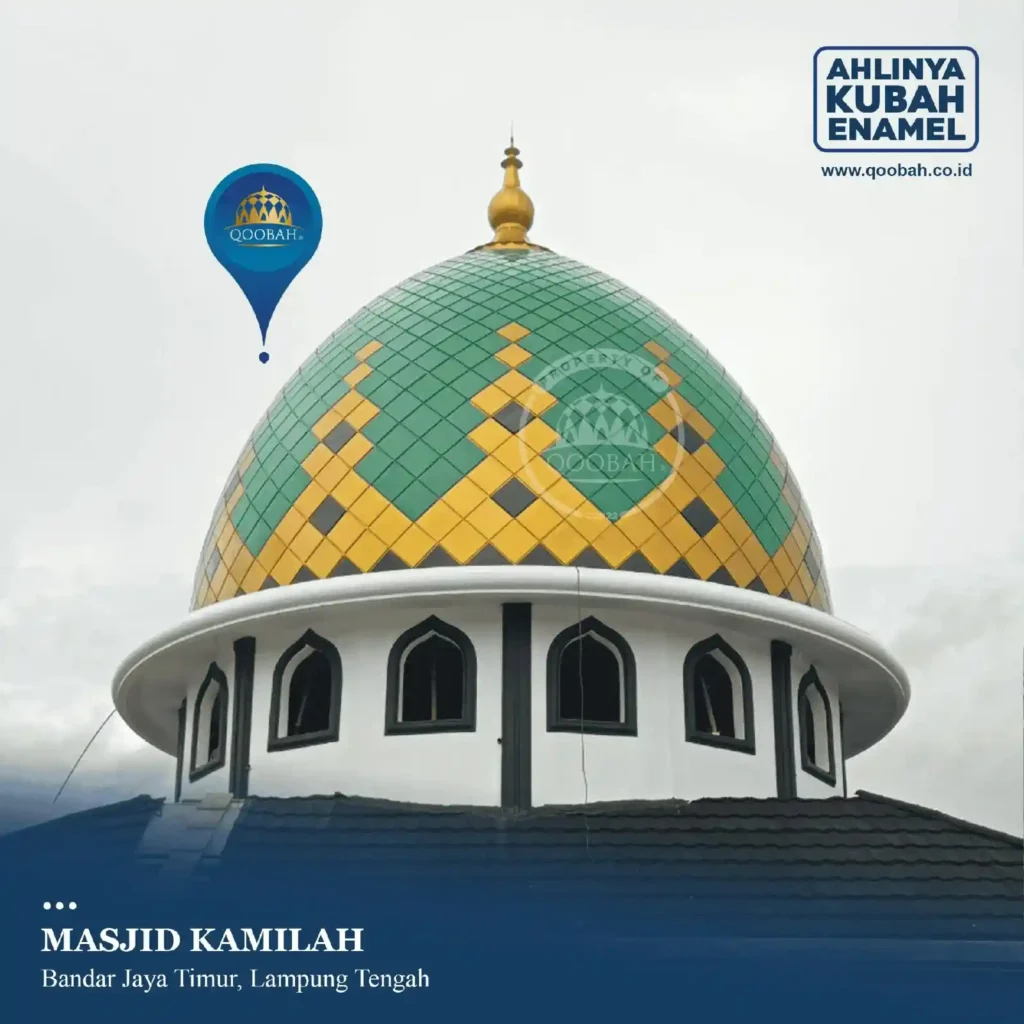 model kubah masjid setengah bola 2026