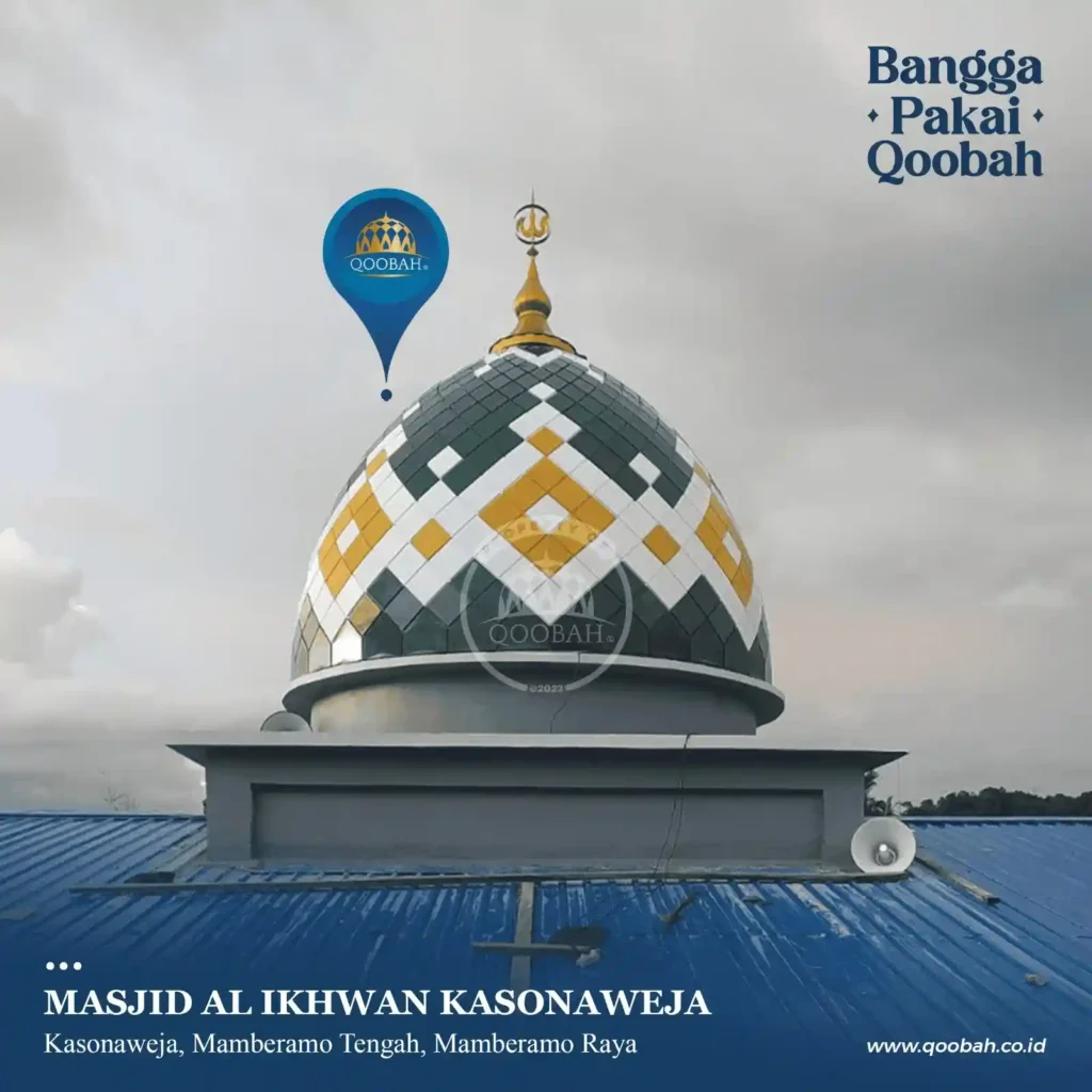 contoh kubah masjid di papua dan maluku