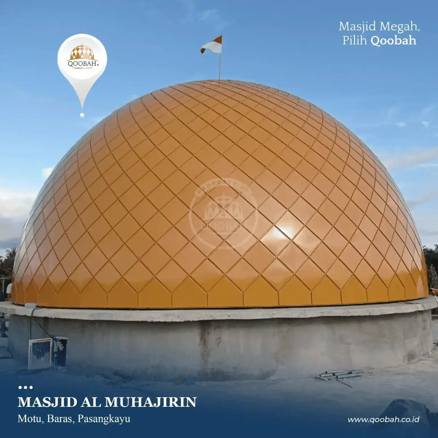 contoh kubah masjid di sulawesi