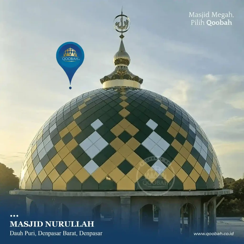 contoh kubah masjid di bali