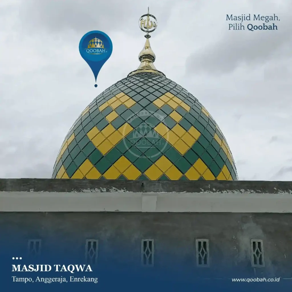 contoh kubah masjid di sulawesi
