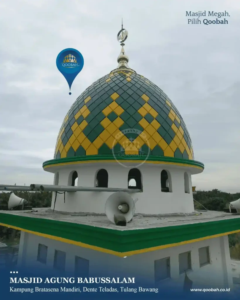 contoh kubah masjid di sumatra