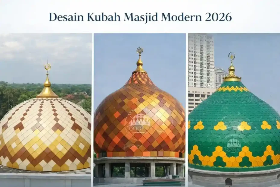 desain kubah masjid modern 2026