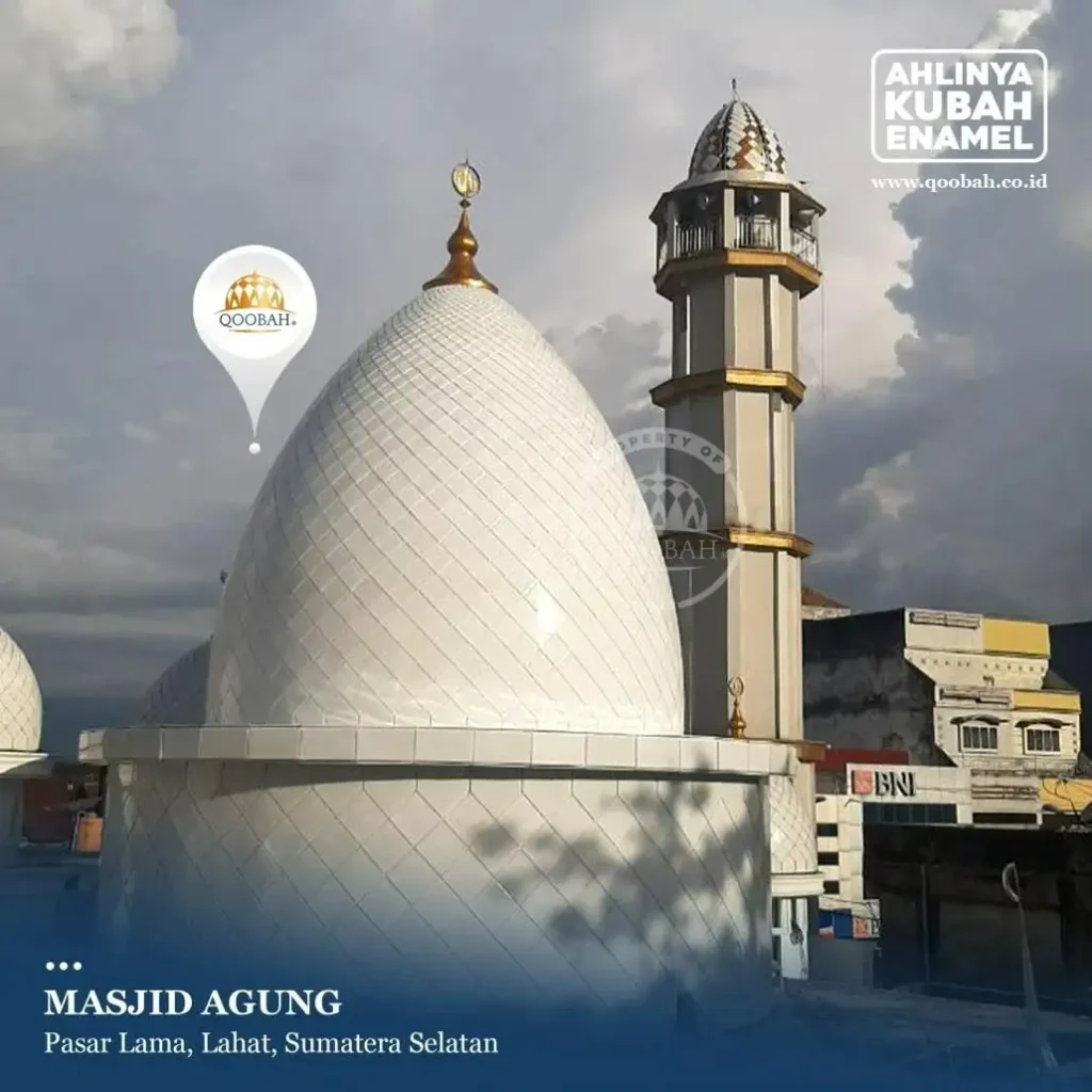 jenis kubah masjid berdasarkan material bentuk pinang