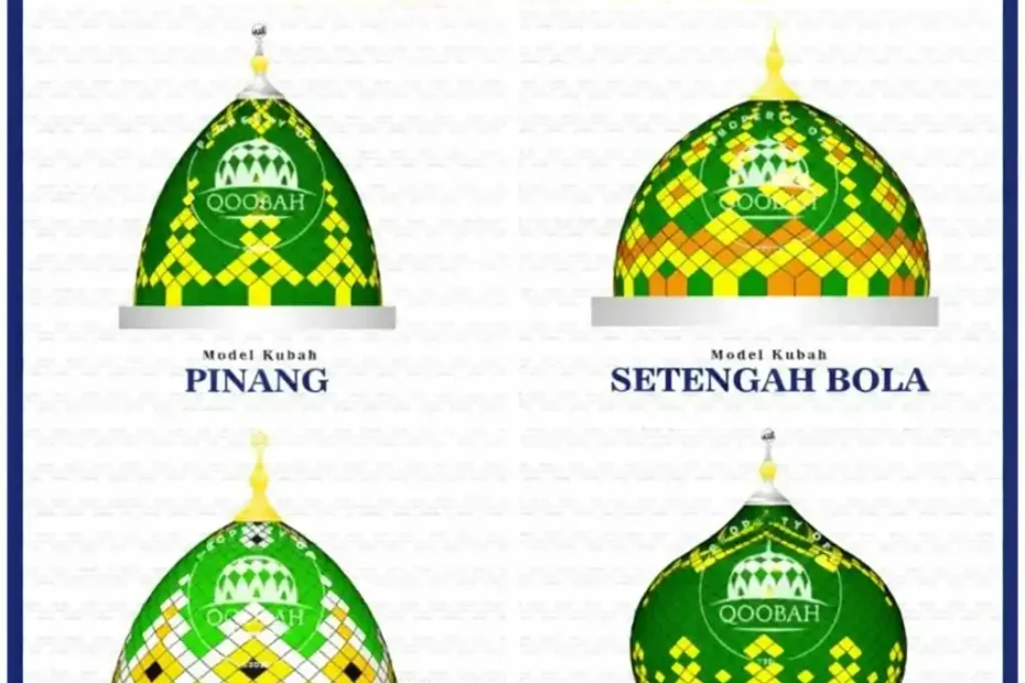 jenis kubah masjid berdasarkan material