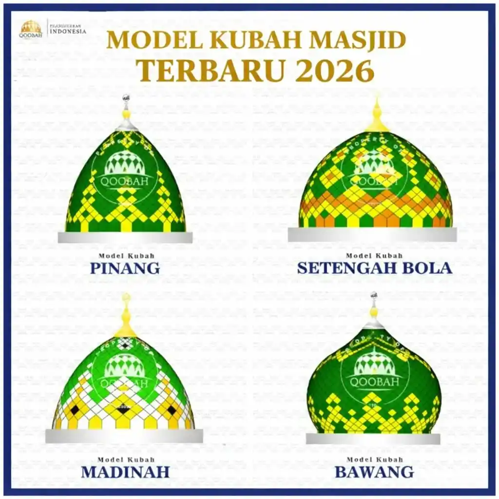 model kubah masjid terbaru 2026