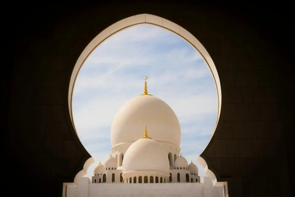 warna kubah masjid
